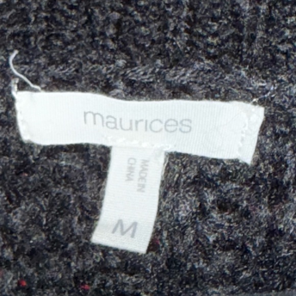 Maurices Black Colorblock Knit Sweater - Picture 5 of 6